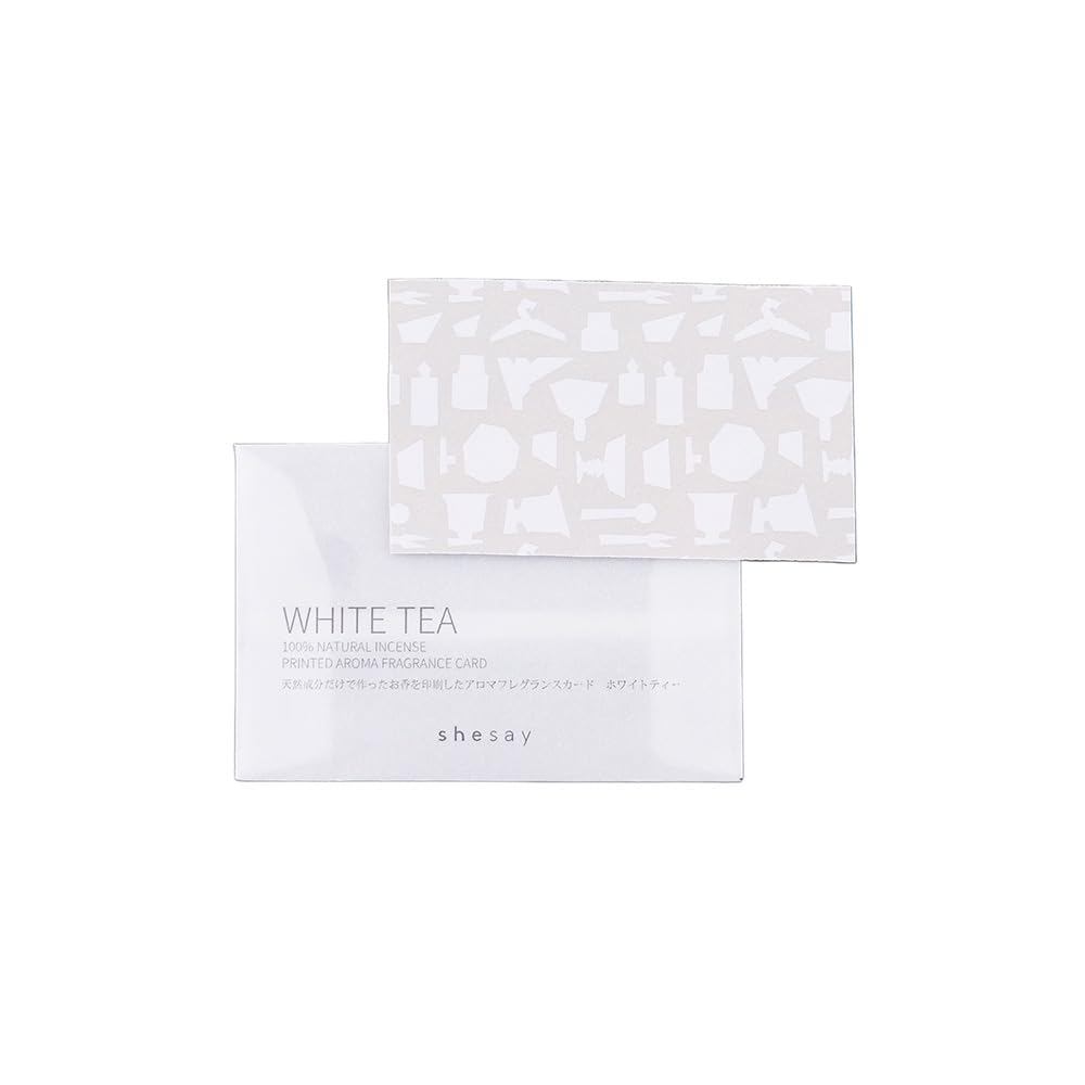 shesay Japanese Natural Incense Fragrance Message Card