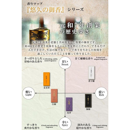 TJ TRAD JAPAN Japanese Incense Sticks - Natural Fragrances, Made in Japan