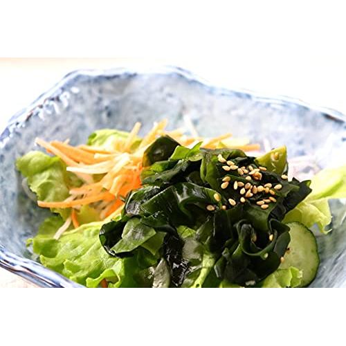 Cerapockke Seto-Yaki 18cm Blue Ceramic Salad Serving Bowl - Japanese Made Versatile Tableware