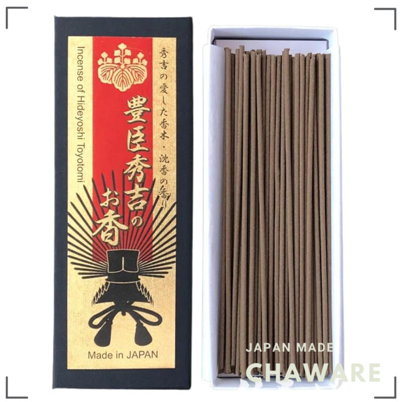 Japanese Toyotomi Hideyoshi Agarwood Incense Baieido #128 - Sengoku Samurai Gift Obon Memorial