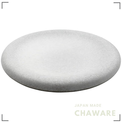 Mino Ware Crater Large Dinner & Pasta Plate, 26cm Gray – Made in Japan