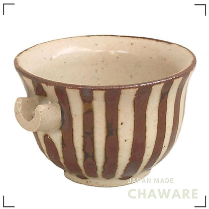 Seto-yaki Katakuchi Tokusa Sauce Pourer Bowl - Commercial Tableware, Soy Dispenser, Outlet, Japan