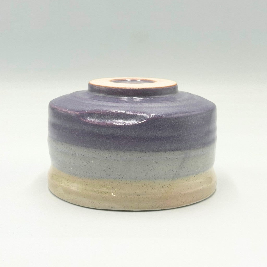 Matcha Bowl (Φ13×H8cm) Iridescent Purple, Traditional Japanese Ceramics, Mino Ware, Perfect for Tea Ceremony and Matcha Preparation, Made in Japan