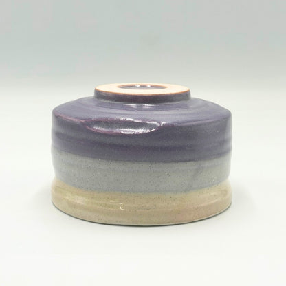 Matcha Bowl (Φ13×H8cm) Iridescent Purple, Traditional Japanese Ceramics, Mino Ware, Perfect for Tea Ceremony and Matcha Preparation, Made in Japan