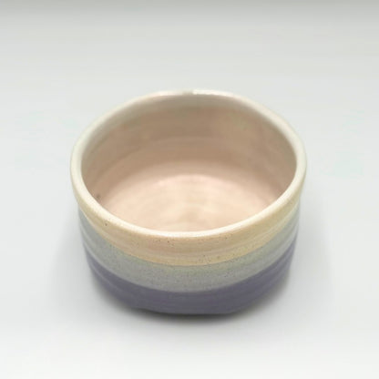Matcha Bowl (Φ13×H8cm) Iridescent Purple, Traditional Japanese Ceramics, Mino Ware, Perfect for Tea Ceremony and Matcha Preparation, Made in Japan