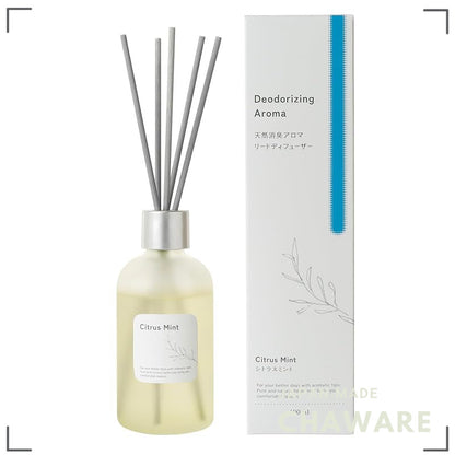 Tree of Life Natural Deodorizing Reed Diffuser Citrus Mint 100ml - Toilet Bathroom Air Freshener