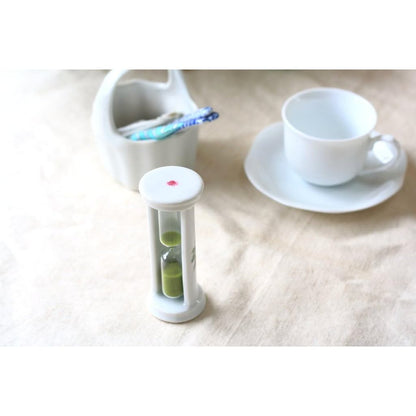 cerapockke Cute Ceramic 3-Minute Hourglass Tea Timer - Bouquet Rose Seto-Yaki Japan Gift & Souvenir