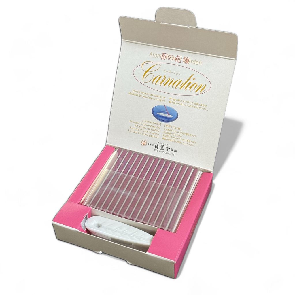 Baikundo Fragrant Flowerbed Floral Incense Sticks – Made in Awaji Island, Japan – Home Aromatherapy Short‑Burn Sticks