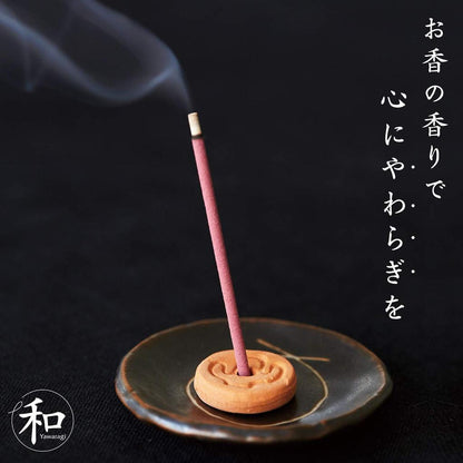 Awaji Sakura Incense Sticks – Calming Japanese Cherry Blossom Aroma, 15 sticks, 20min, Japan-made