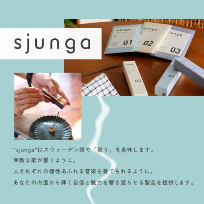 sjunga Natural Incense Sticks – Assorted Aromatic Scents from Kyoto, Japan (Short & Long)