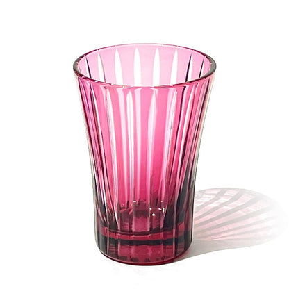 NEW TABLEAU Official Edo Kiriko Tumbler Red Gold TB5269R-20 Made in Japan Gift Box Birthday Gift