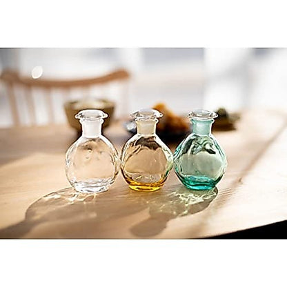 ADERIA Tebineri Soy Sauce Dispenser TR 145ml Made in Japan in Gift Box Glass Tabletop Condiment Holder Perfume Bottle No Drips or Leaks for Soy Sauce, Vinegar, Chili Oil, Spices, Oil Colorful Green F75125