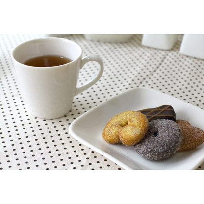 cerapockke CPhome 170ml Japanese Seto Ware Coffee Cup & Saucer - Warm Cream New Bone China, Cafe Use