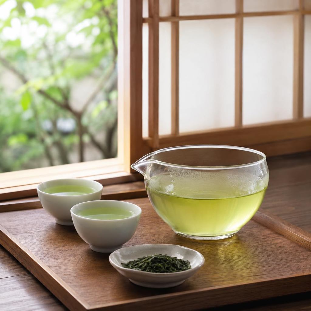 MiniMood 600ml Heat-Resistant Glass Spouted Bowl, Tea Pitcher, Matcha, Sauce Holder