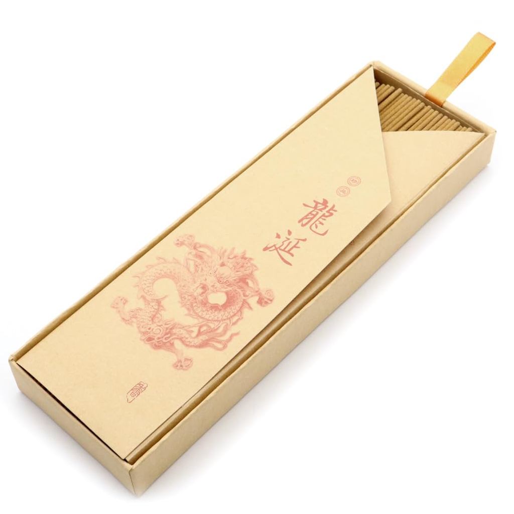 Ambergris (Ryuzenkou) Natural Incense 150g with Ceramic Horizontal Incense Holder — 2-Piece Starter Kit
