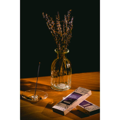 ENSEN Lavender Incense Sticks Japanese Floral Relaxing Aromatherapy 20g 13.5cm ~30min No Holder