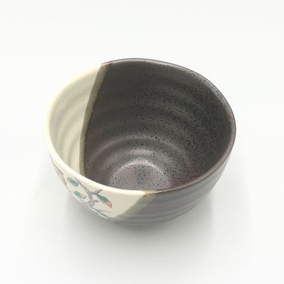 [Made in Japan] Stylish Japanese Kutani Ceramic Bowl - Owl Design, Perfect for Chazuke, Elegant Tableware, Premium Quality, Ideal for Birthdays, Milestone Celebrations, Gifts, Made in Japan.