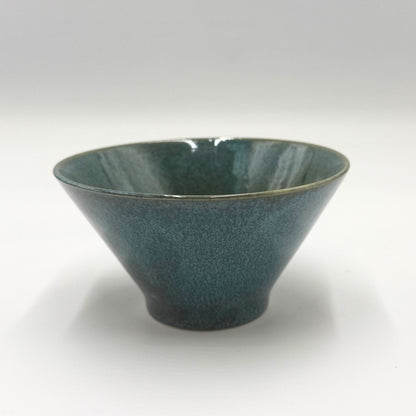 aito Seisakusho "Natural Color" 13×7 cm Mino Ware Large Rice & Salad Bowl - Microwave & Dishwasher Safe, Made in Japan