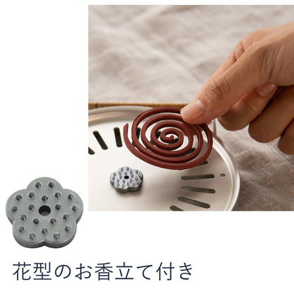 Style Japan Tiny Agarwood-Based Mosquito Repellent Incense 5pcs Natural Insect-Repelling Discs