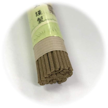 Waterwheel Sugi Incense Sticks - Additive-Free, 100% Japanese Cedar Leaves, Made in Japan (1 Pack)