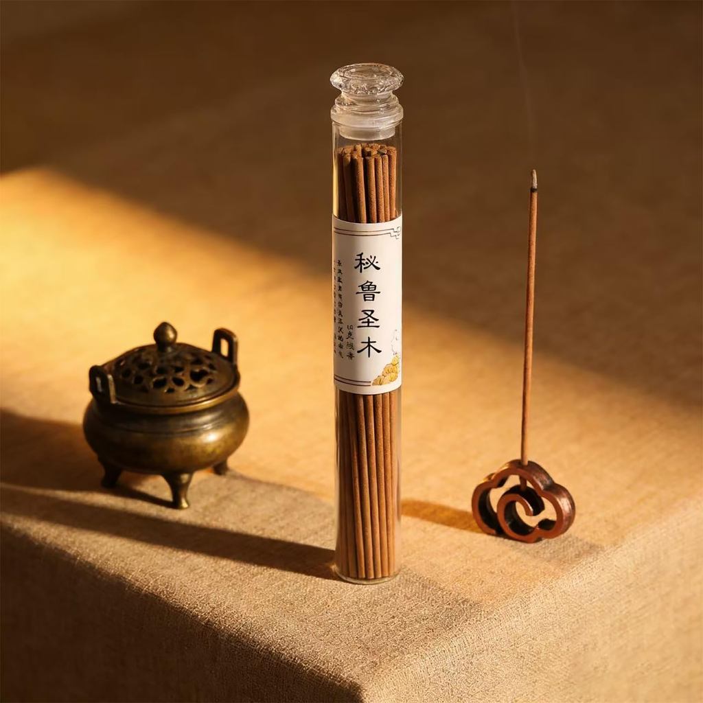 100% Natural Incense Sticks – Approx. 20 Sticks (5g) Sealed Jar with Holder for Smudging, Yoga, Meditation & Relaxation