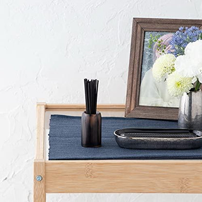 Sunmany Small Authentic Yamanaka Lacquer Incense Stand for Buddhist Altar - Compact 3.0×5.0cm