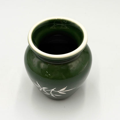 Ceramic Matcha Whisk and Whisk Holder Set (Green and Cherry Blossom)