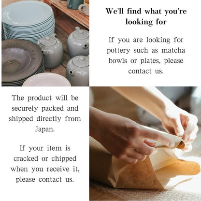 World Create Handmade Matcha Tea Bowl, White Silver Japanese Tea Ceremony Spout, 12.5x11x7.5cm, 16319