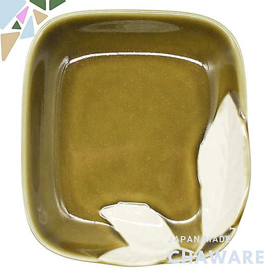 aito Konoha Rectangular Mino Ware Plate – Microwave & Dishwasher Safe, Made in Japan (S & L, Multiple Colors)
