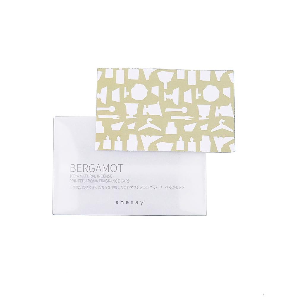 shesay Japanese Natural Incense Fragrance Message Card