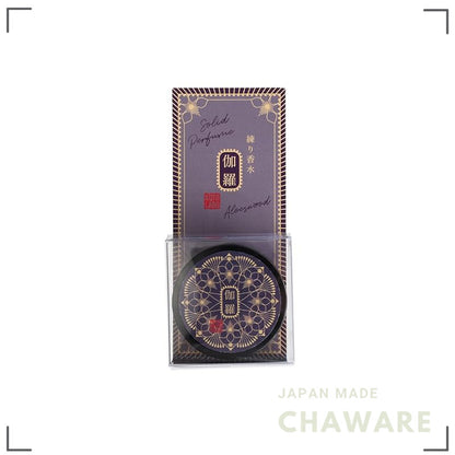 Kotolabo Solid Perfume Balm — Transparent with Gold Leaf, Made in Japan, 4g Unisex Gift
