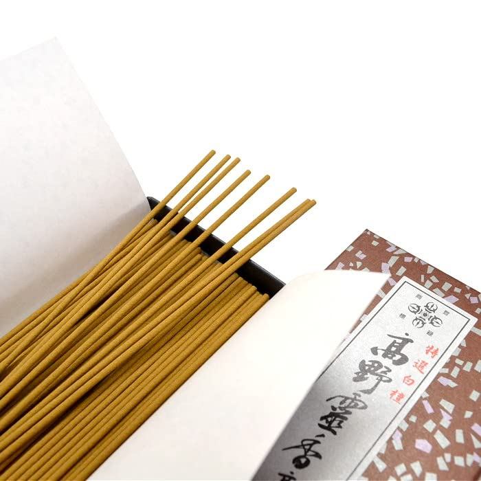 Koyasan Daishido Koya Reiko Incense 3-Variety Set Premium Sandalwood 75pcs for altar Japan