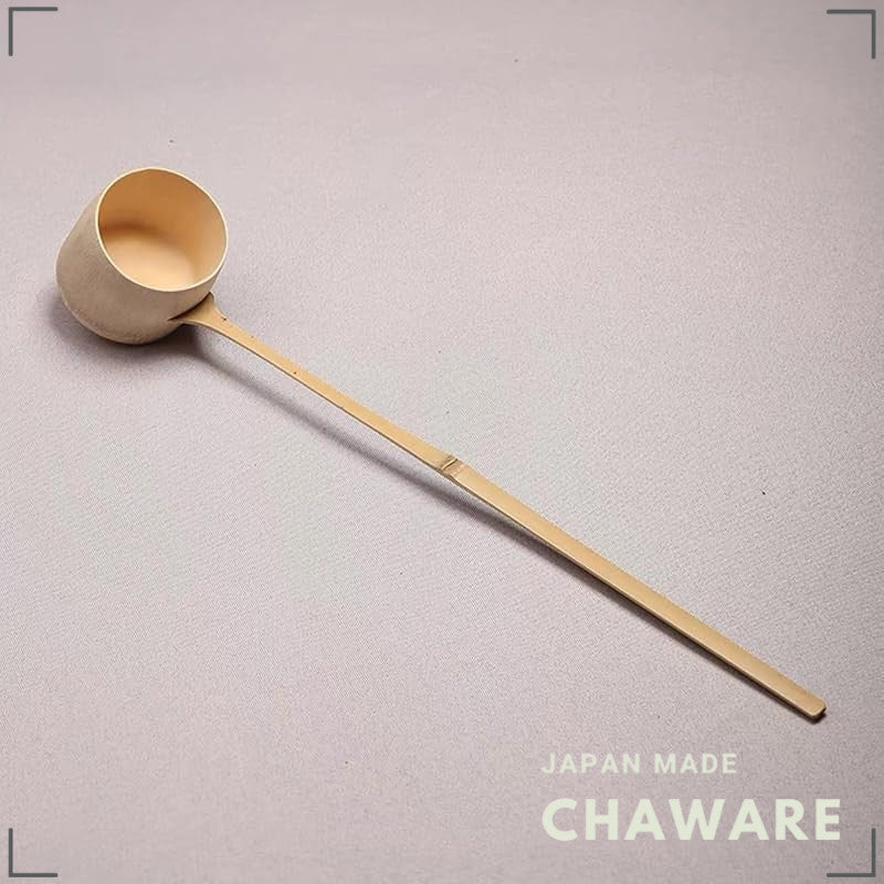Yoseka Japanese Tea Ceremony Bamboo Hishaku Water Ladle for Matcha Bowl Tea Set Accessories