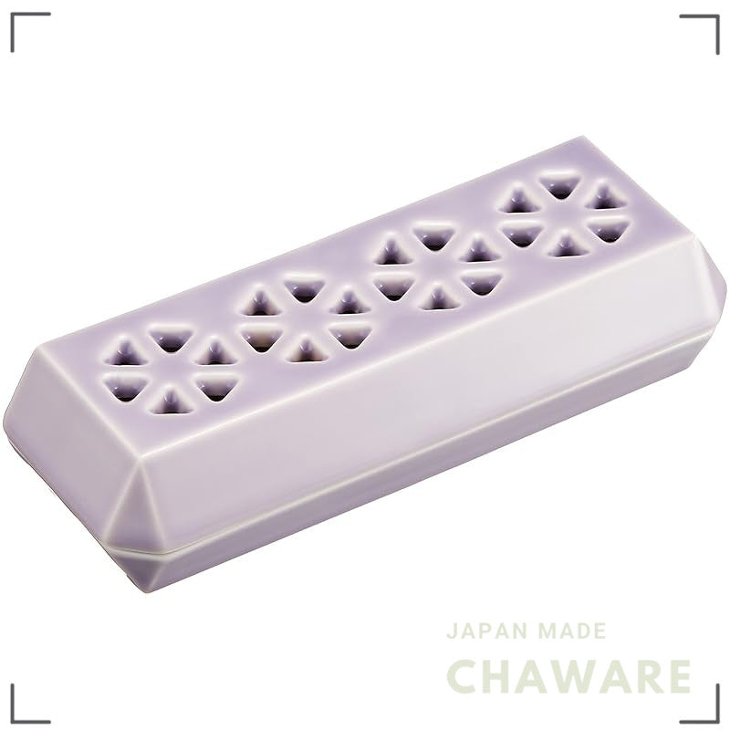 Sunmany Arita Porcelain Incense Holder - Compact Made-in-Japan Incense Stand for Sticks, Easy Care