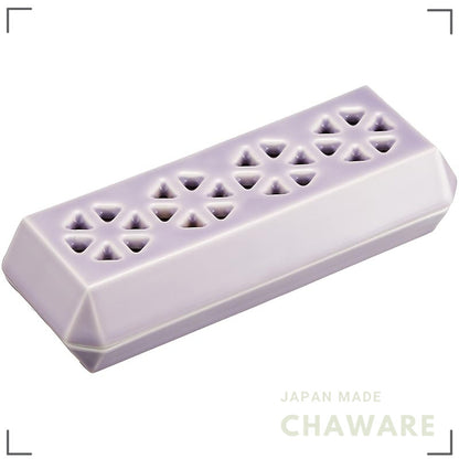 Sunmany Arita Porcelain Incense Holder - Compact Made-in-Japan Incense Stand for Sticks, Easy Care