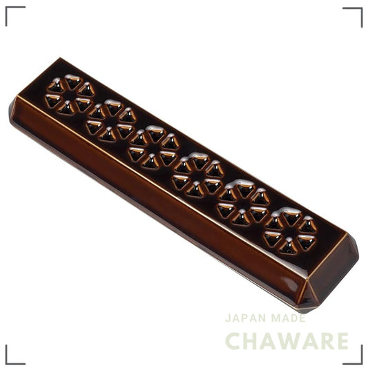 Sunmany Arita Porcelain Incense Tray Holder - Made in Japan Compact Incense Plate for Buddhist Altar