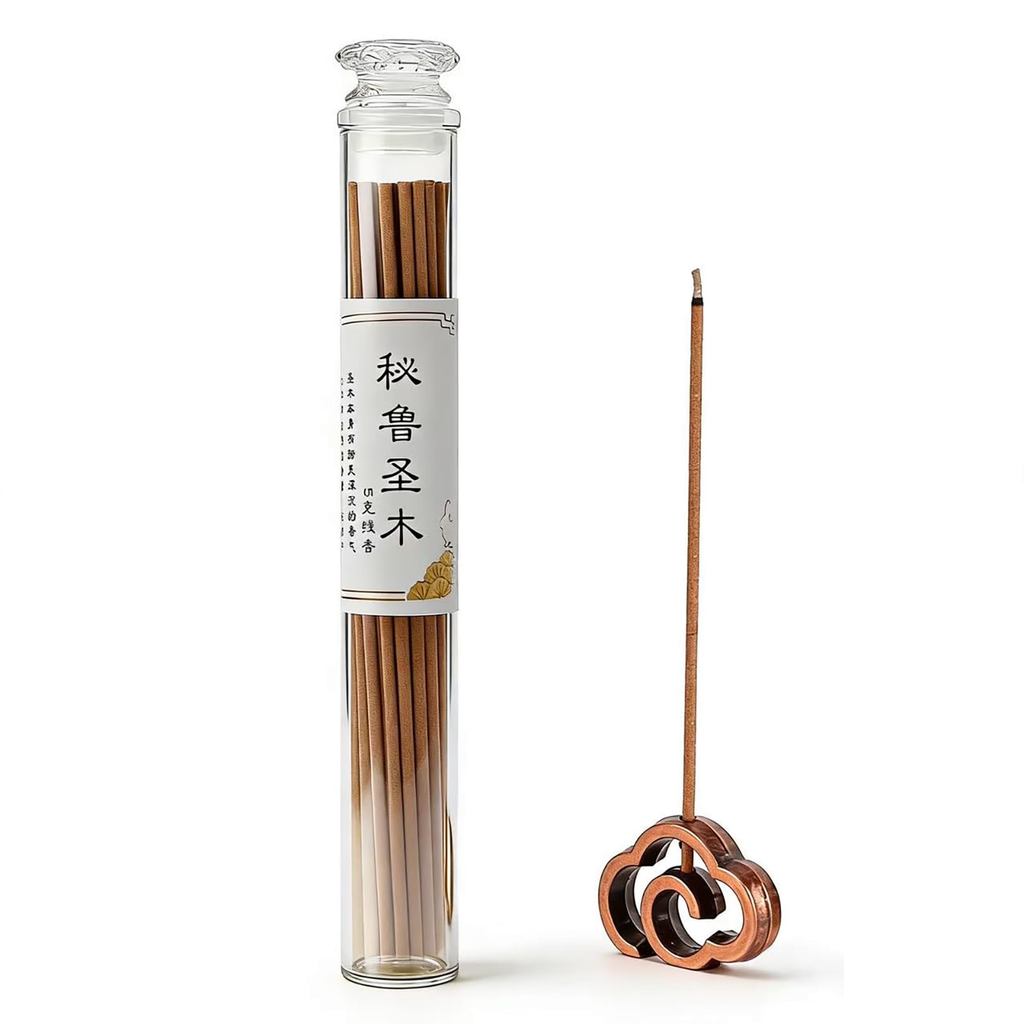 100% Natural Incense Sticks – Approx. 20 Sticks (5g) Sealed Jar with Holder for Smudging, Yoga, Meditation & Relaxation