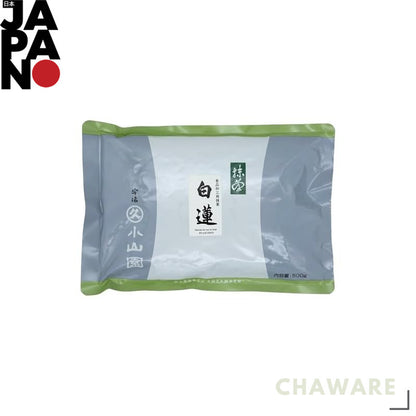 Marukyu Koyamaen Organic Matcha for Baking - Byakuren (White Lotus) 500g in Aluminum Bag for Premium Culinary Use