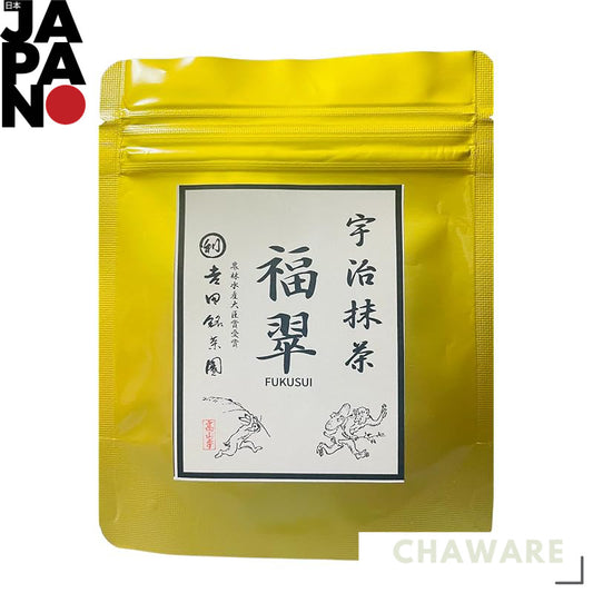 Yoshida Meichaen Matcha Green Tea Powder - Matcha Fuku-Sui 30g, Premium Quality Japanese Matcha for Baking, Beverages, a