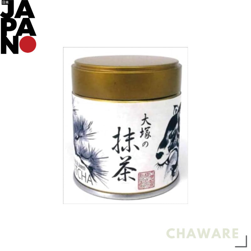 Otsuka Seicha Matcha Powder 40g Can - Premium Japanese Green Tea for Cooking and Beverages, Rich Flavor and Aroma