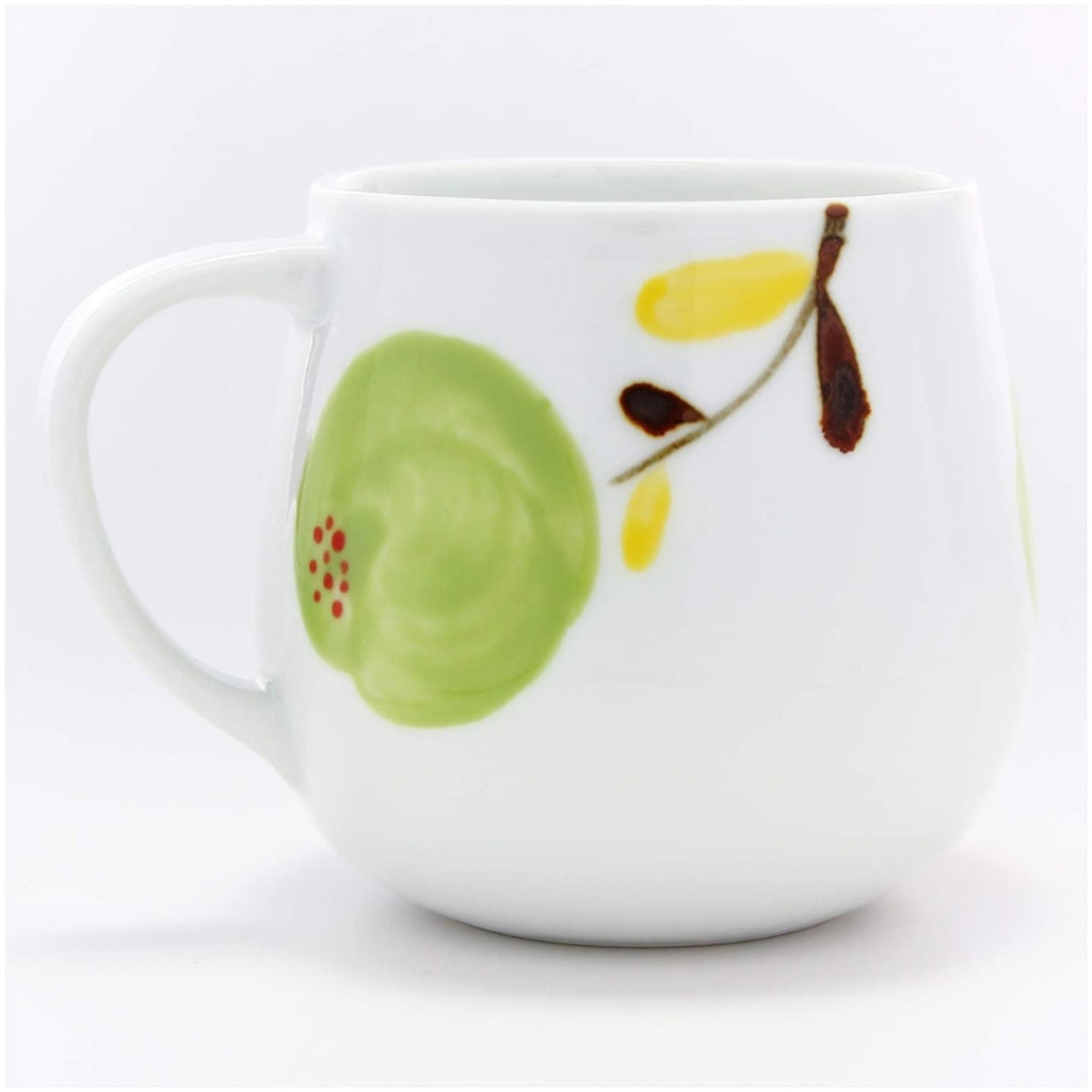 Hasami Porcelain Fukumine Touen Mocoa Collection - Square Plate & Mugs