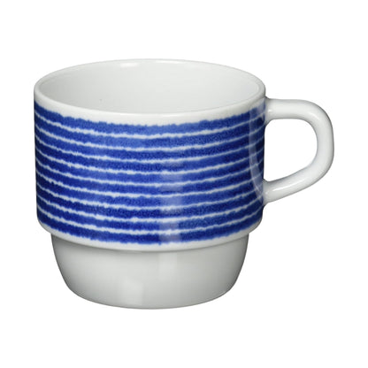 Saikaitoki Hasami Ware Indigo Aidama Stacking Mug Collection