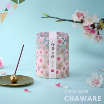 Kameyama Sakurahana no Miyabi 10-minute incense sticks, approximately 70g, about 240 sticks, less smoke.