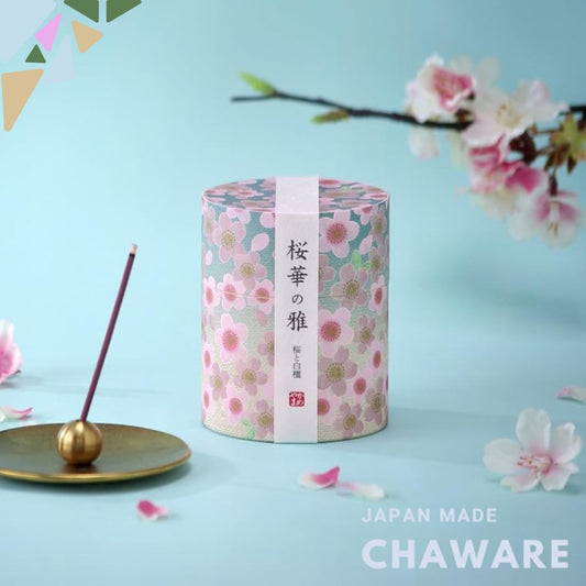 Kameyama Sakurahana no Miyabi 10-minute incense sticks, approximately 70g, about 240 sticks, less smoke.