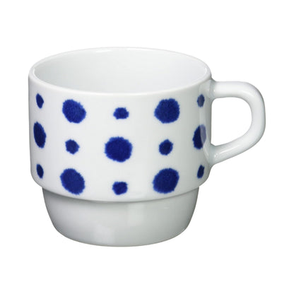 Saikaitoki Hasami Ware Indigo Aidama Stacking Mug Collection