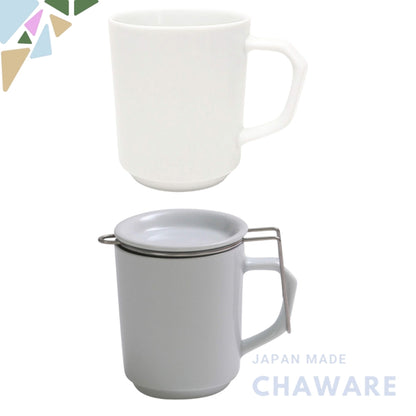 Saikai Toki White 250ml Ceramic Mug - Hasami Ware