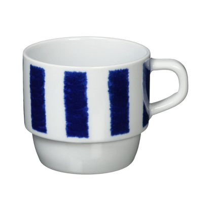 Saikaitoki Hasami Ware Indigo Aidama Stacking Mug Collection