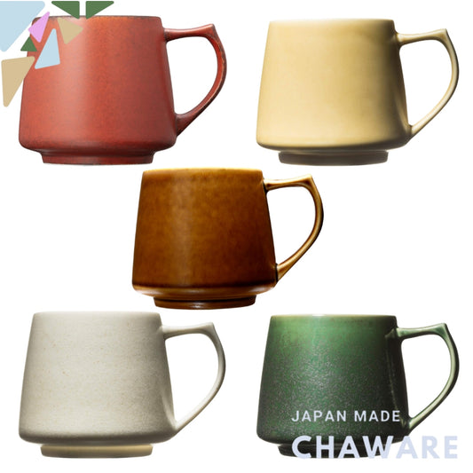 cores Kiki Mug 320ml - Wide variety of colors, made in Japan, microwave and dishwasher safe