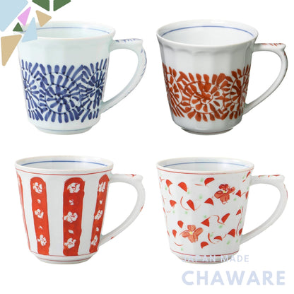 Hasami Porcelain Large Mug 350ml - Various Patterns