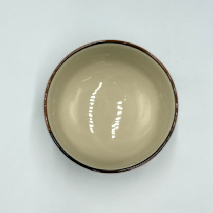 Red Flower Matcha Bowl Seto Ware (Made in Japan)matcha chawan,japanese tea bowl